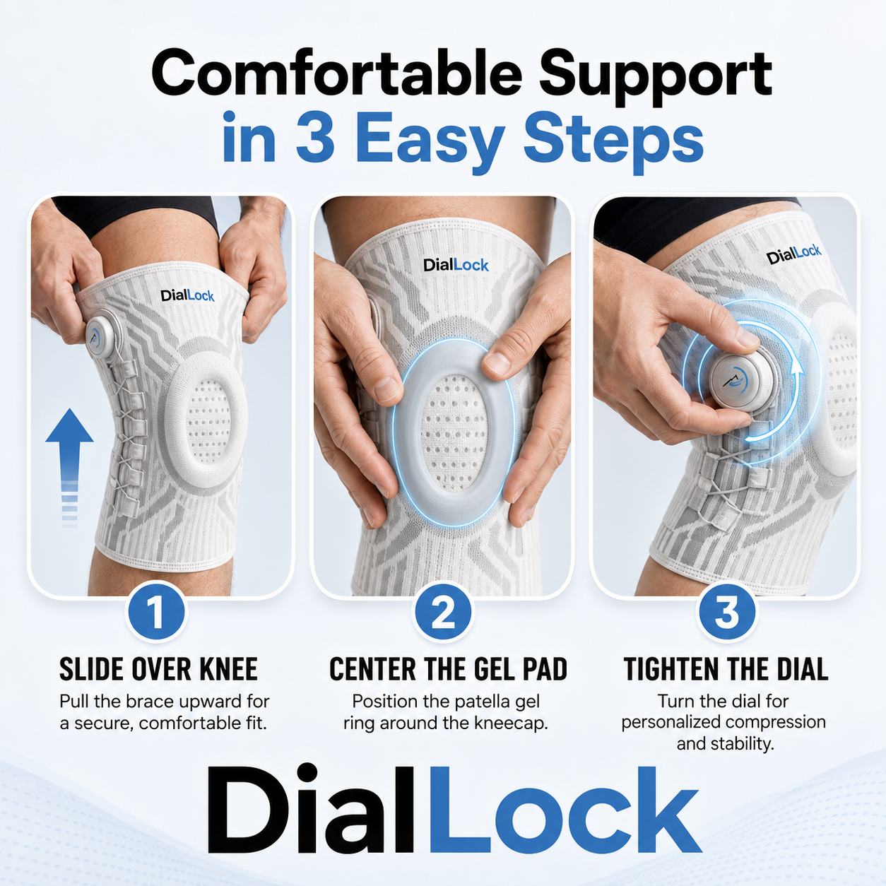 DialLock Knee Brace