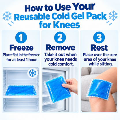 Cold Gel Pack for Knees
