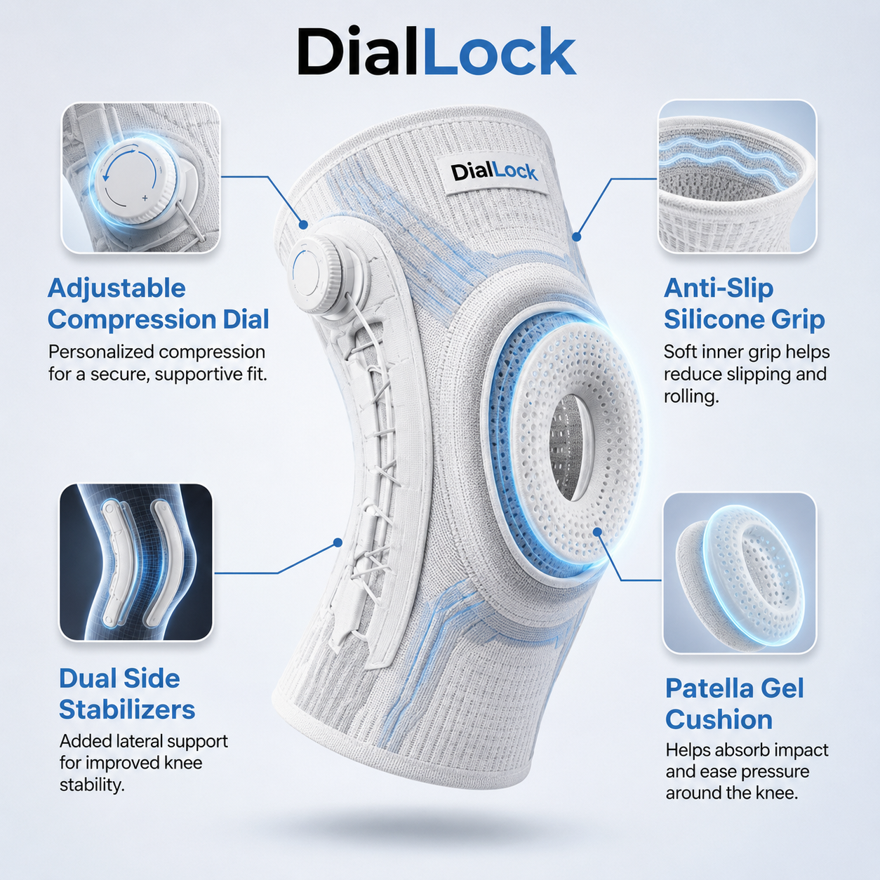 DialLock Knee Brace